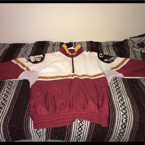 Vintage Starter Windbreaker FSU College Colors